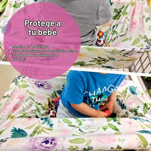 Vista 3 de Pobibaby Funda de lactancia ultrasuave, fundas de asiento de coche para bebé (atractivo)