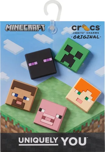 Vista 3 de Crocs Jibbitz Minecraft Shoe Charms, Jibbitz Charms for Crocs, Minecraft Crocs Jibbitz Pack