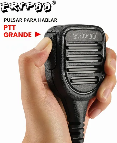 Vista 4 de Micrófono de altavoz para Motorola XPR 3500e/3300e Negro (Xpr3500)