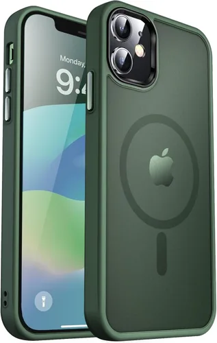 Vista 198 de MOCCA - Funda magnética resistente para iPhone XR de 6.1 pulgadas, compatible con MagSafe, funda con protección contra caídas de grado militar