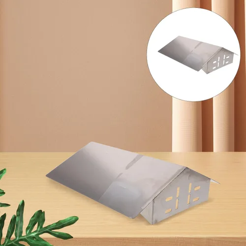 Vista 9 de Stainless Steel Security Camera Cover Rainproof Protective Roof for Outdoor Video Recorder with Sun Rain Shield Blocks Dust and Snow for Camera