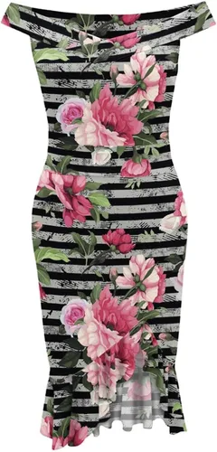 Vista 3 de Vestido sin mangas para mujer, vestido corto de fiesta, bohemio, talla S, vestido fruncido para jóvenes, playa, encaje, sin mangas, S-2XL