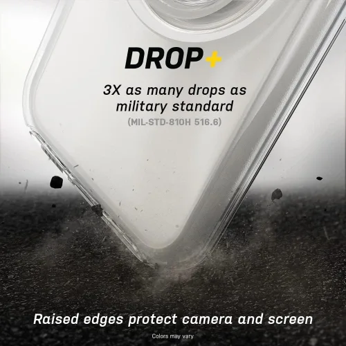 Vista 8 de OtterBox + Funda Pop Symmetry Series para iPhone 12 Mini (no 12, Pro, Pro Max) Embalaje no minorista - Transparente