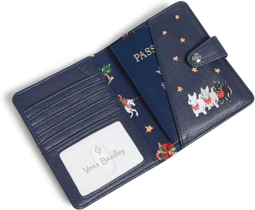 Vista 2 de Vera Bradley Cartera de pasaporte para mujer, accesorio de viaje