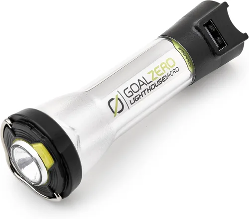 Vista 4 de Goal Zero Linterna Lighthouse Micro Charge, Linterna Recargable USB para Automóvil y Uso de Emergencia