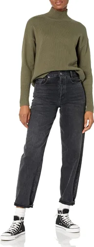 Vista 4 de GAP Suéter de cuello alto de algodón para mujer