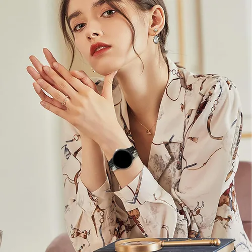 Vista 4 de Correas trenzadas Solo Loop compatibles con Google Pixel Watch 4, 3, 2, 1 de 1.61 pulgadas/1.77 pulgadas, correas elásticas ajustables de nailon