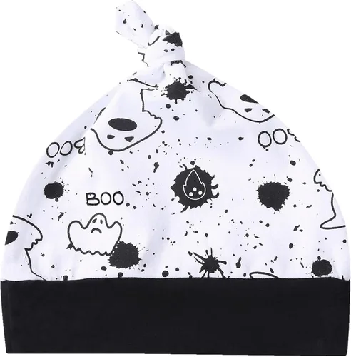 Vista 5 de Conjunto de 3 piezas de disfraz de fantasma de Halloween con pantalones de mamá is my boo