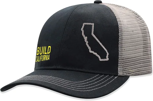 Vista 3 de John Deere Build State Pride - Gorra negra y gris, Amarillo, gris