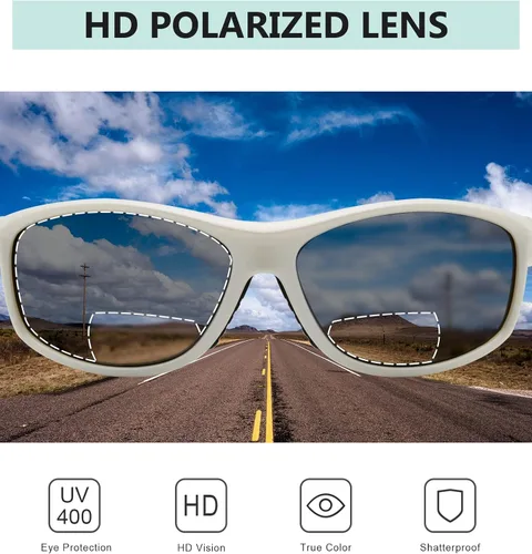 Vista 16 de Eyekepper Gafas de sol deportivas bifocales polarizadas para mujer