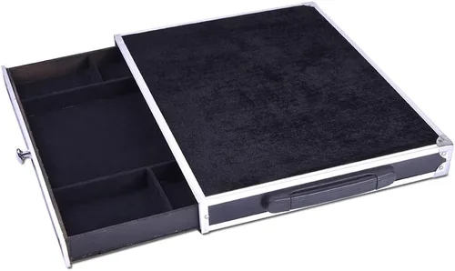 Vista 2 de SUMAG Estuche de primer plano con cajón para mago Magic Case Magic Tricks Caja de transporte ilusiones accesorios de truco mentalismo