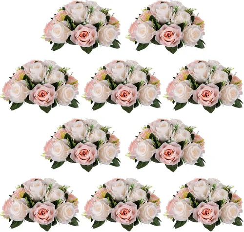 Vista 76 de NUPTIO Rosas Artificiales Negras Flores: Ramo de Flores Falsas Decoraciones de Halloween - 15 Cabezas Centros de Mesa de Rosas Artificiales con Base