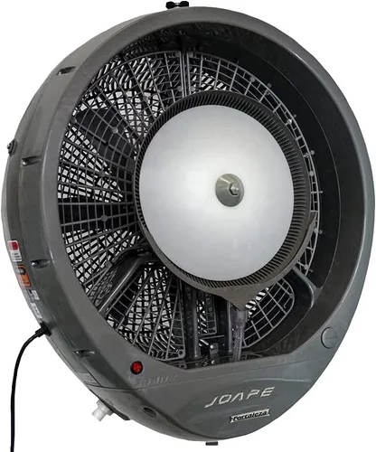 Vista 7 de EcoJet 050101 Tornado - Ventilador de pared en color gris