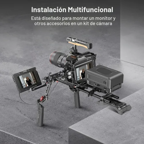 Vista 2 de SmallRig Montaje EVF ajustable con abrazadera NATO MD3507