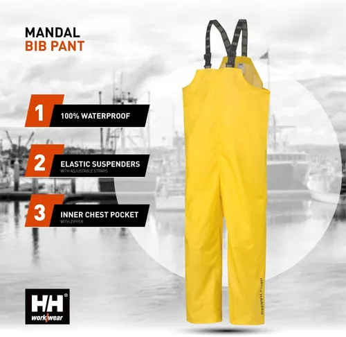 Vista 3 de Ropa de trabajo de Helly Hansen para hombre, mameluco para pescar y para la lluvia