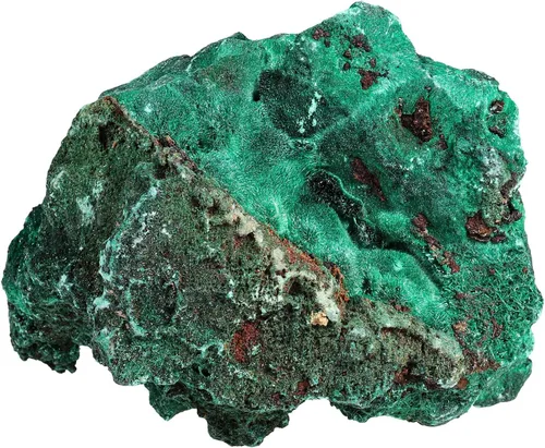 Vista 8 de Amogeeli Espécimen de cristal de malaquita natural crudo para colección, decoración de piedra mineral curativa para oficina en casa, 0.02-0.11 libras