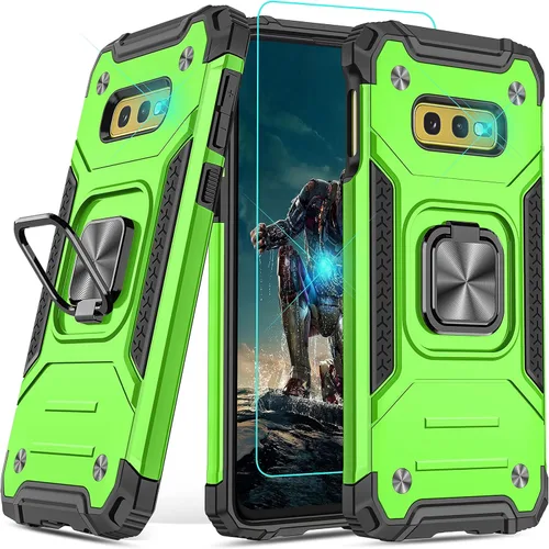 Vista 35 de YmhxcY Funda para Galaxy Note 8, funda para Galaxy Note 8 con protector de pantalla curvado 3D, fundas de grado armadura con soporte giratorio
