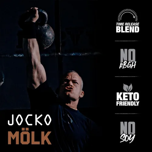 Vista 9 de Jocko Fuel Paquete de 2 – Jocko Greens Powder + Chocolate Mölk Protein Powder