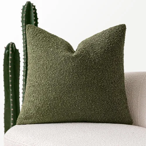 Vista 27 de MIULEE Funda de almohada texturizada con diseño de boucle, color azul aguamarina, funda de almohada lumbar sólida, decorativa de primavera, suave
