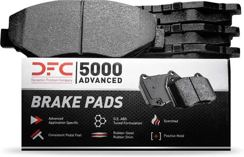 Vista 7 de Dynamic Friction Company Rear 4000 HybriDynamic Brake Pads 4000-0408-00