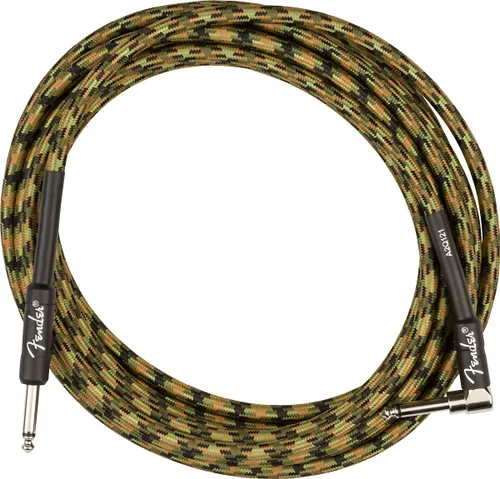Vista 4 de Fender Cable de instrumento original de 18.6 pies, recto, negro, 1 paquete