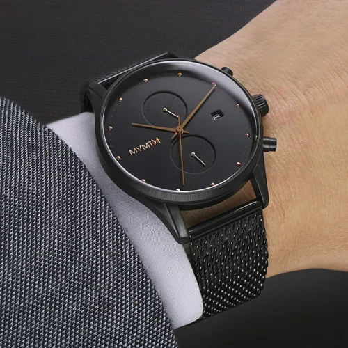 Vista 4 de MVMT Voyager - Reloj analógico para hombre con zonas horarias duales