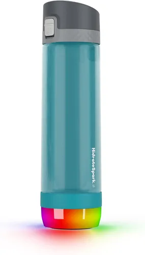 Vista 5 de Hidrate Spark PRO Lite Bundle - Botella de agua inteligente, rastrea la ingesta de agua y brilla para recordarte que te mantengas hidratado, tapa