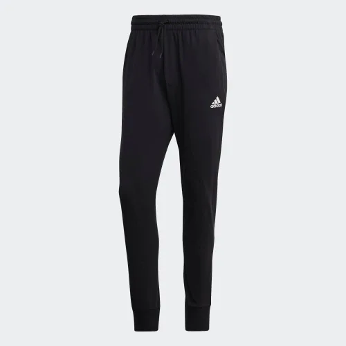 Vista 5 de adidas Pantalones Essentials de punto único con puños cónicos para hombre