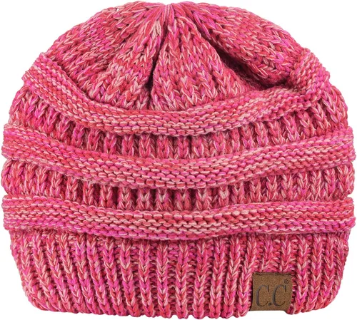 Vista 384 de C.C Trendy Warm Chunky Soft Stretch Cable Knit Beanie