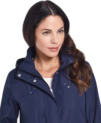 Vista 4 de Weatherproof Anorak - Chubasquero ligero y suave resistente al agua con capucha desmontable, Anorak