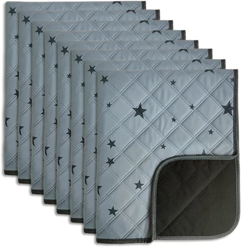 Vista 26 de RIOUSSI - Almohadillas reutilizables para orina para perros, cachorros, lavables, absorbentes, a prueba de fugas Soft Material Non-Slip Bottom