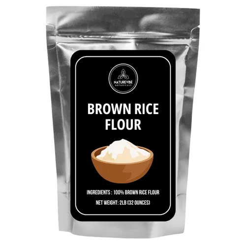 Vista 26 de Naturevibe Botanicals Harina de Arroz Integral 5 lb Harina Sin Gluten de Grano Entero Finamente Molida, Sin OGM Ideal para Hornear, Rotis