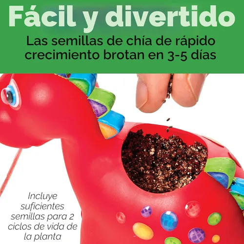 Vista 4 de Creativity for Kids - Planta de riego automático de dinosaurios para mascotas, kit de bricolaje para niños, manualidades de dinosaurios para niños