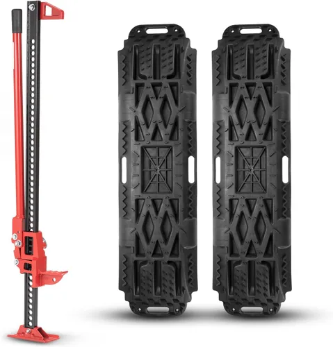 Vista 8 de BUNKER INDUST Farm Jack de 48" con Jack Base Mate, Placa de Soporte de Gato de Alta Elevación para Neumáticos Todo Terreno Arena Barro Nieve Kit