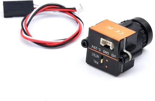 Vista 6 de Readytosky Mini 1000TVL FPV Cámara 1/3 CCD 110 Grados Lente de 2.8mm NTSC PAL Cámara Intercambiable para Drones FPV Piezas DIY NTSC PAL Cámara