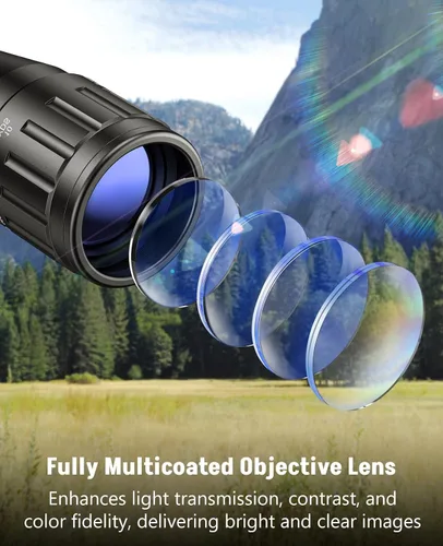 Vista 7 de MidTen Combo de alcance de rifle AO de 6-24x50, óptica de alcance doble iluminado con vista holográfica de punto rojo y verde, mira láser IIIA/2MW