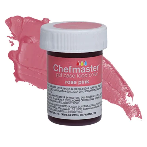 Vista 40 de Kitchen Krafts Chefmaster - Colorante en gel para alimentos, color rosa, 1 onza