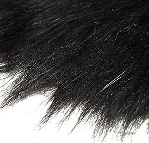 Vista 5 de Divertido disfraz de fiesta masculino hombre Halloween barba fiesta de Pascua Cosplay suministros faciales disfraz juego negro bigote
