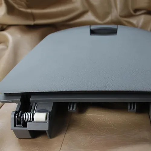 Vista 3 de para Chevrolet Cruze 2010 2011 2012 2013 2014 2015 Caja de Almacenamiento de Control Central del Tablero Cubierta de Modificación Accesorios (Negro)