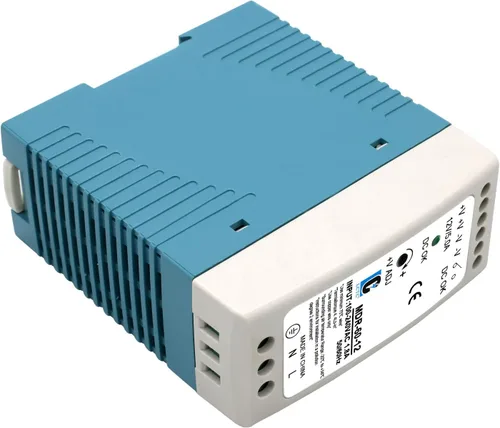 Vista 9 de Carril DIN DC 12V Fuente de alimentación conmutada MDR 60W (entrada: 100-240VAC, salida: 12VDC, 50/60HZ) Convertidor de interruptor (12V 5A)