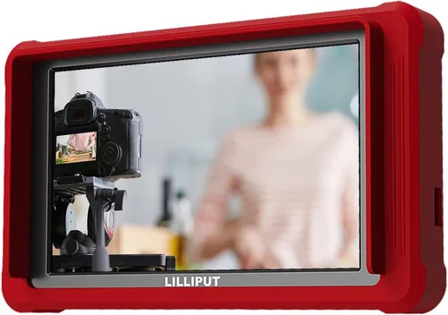 Vista 9 de Lilliput Monitor de cámara FS5 5.4 pulgadas 60HZ 4K HDMI 2.0 3G 3D-LUT SDI Video Assist 1920 * 1200 Full HD con funda de silicona