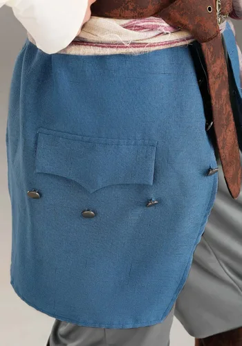 Vista 6 de Disfraz de Capitán Jack Sparrow para adultos, talla grande