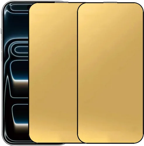 Vista 10 de Película protectora de pantalla de espejo de vidrio templado antiazul para iPhone 14 Pro Max, 6.7 pulgadas, dureza 9H, antiarañazos, cubierta