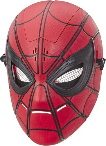 Vista 3 de Máscara Spider FX de Spider-Man de Marvel Lejos de casa para juego de rol – Juguetes de máscara de Super Héroe