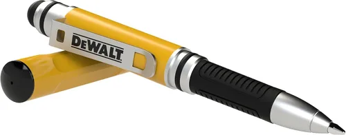 Vista 9 de DEWALT Lápiz de bolsillo mini resistente 3 en 1, lápices táctiles para iPad, lápices táctiles EDC, bolígrafo con punta táctil, punta de teclado