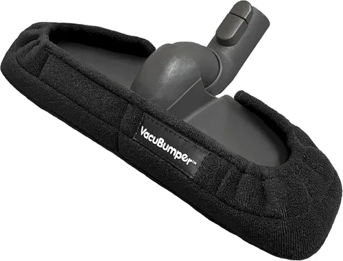 Vista 8 de Protector de parachoques para cepillo de piso de vacío - Disponible en 2 tamaños - Tamaño XS para ancho frontal de 8 a 10 pulgadas (artículo #VH33XS)