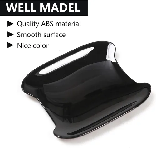 Vista 6 de Protector de arañazos para manija de puerta, cubierta de cuenco de puerta trasera, compatible con Ford Bronco 2021 2022 2023 2024 2025 Accesorios