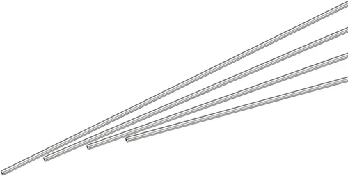 Vista 72 de Uxcell Tubo capilar de acero inoxidable 304, OD 0.4 mm x 0.1 mm de grosor de pared, 250 mm de longitud, tubo metálico para maquinaria industrial