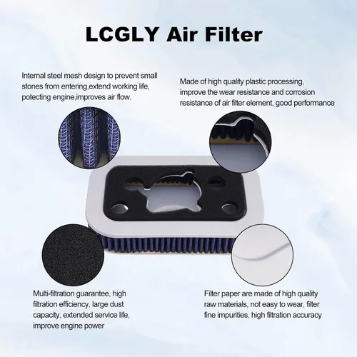Vista 3 de Filtro de aire 29036-88B 29331-96 para Harley Sportster XLH1200 XL1200S XLH1200C XL883C XLH883C XLH883 XL883P XL883R XL53C XLH883R