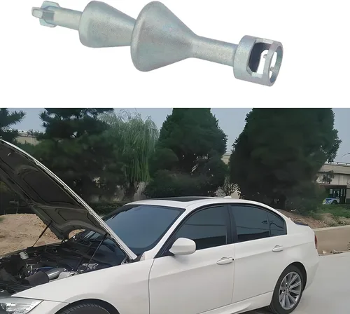 Vista 2 de Un juego de reparación de cerradura de puerta delantera izquierda o derecha compatible con BMW Serie 3 E90 E91 E92 E93 Longitud de hélice 3.071 in